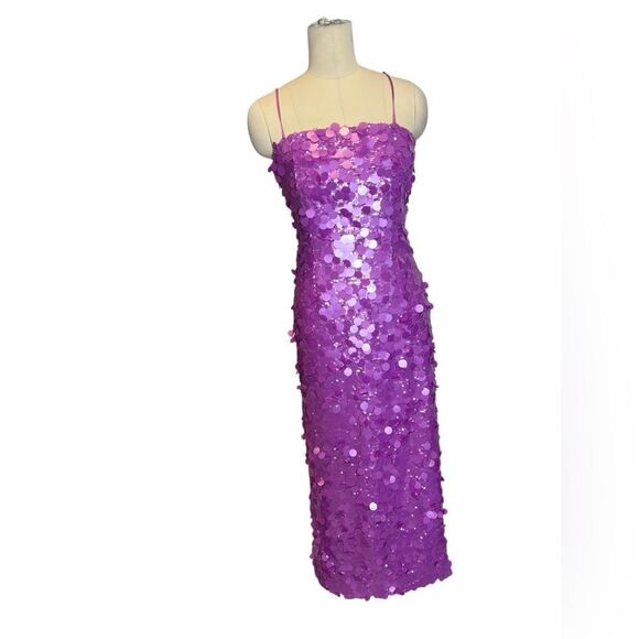 Revolve Aureta Zanzibar sequin midi dress size small, nwt - Picture 1 of 5